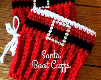 Santa Boot Cuffs