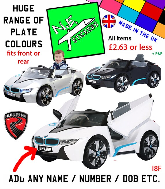 custom 12v ride on cars