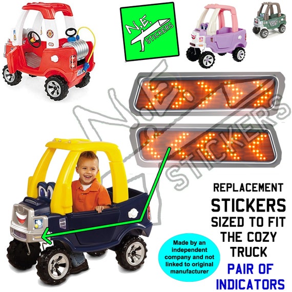 Replacement stickers for little tikes truck sale
