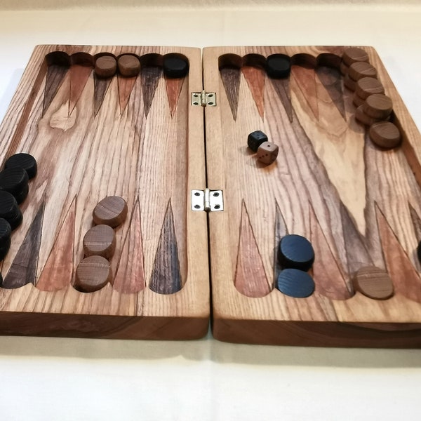 Backgammon (Nardy) plateau: « Depuis 100 ans » - Jeu de société