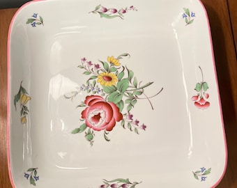 Plato cuadrado con aerosol Spode Marlborough para horno y mesa