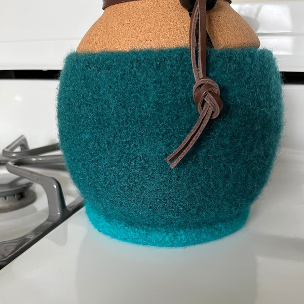 Dark Teal Cozy for 8-Cup Double Wall Bodum Pour Over