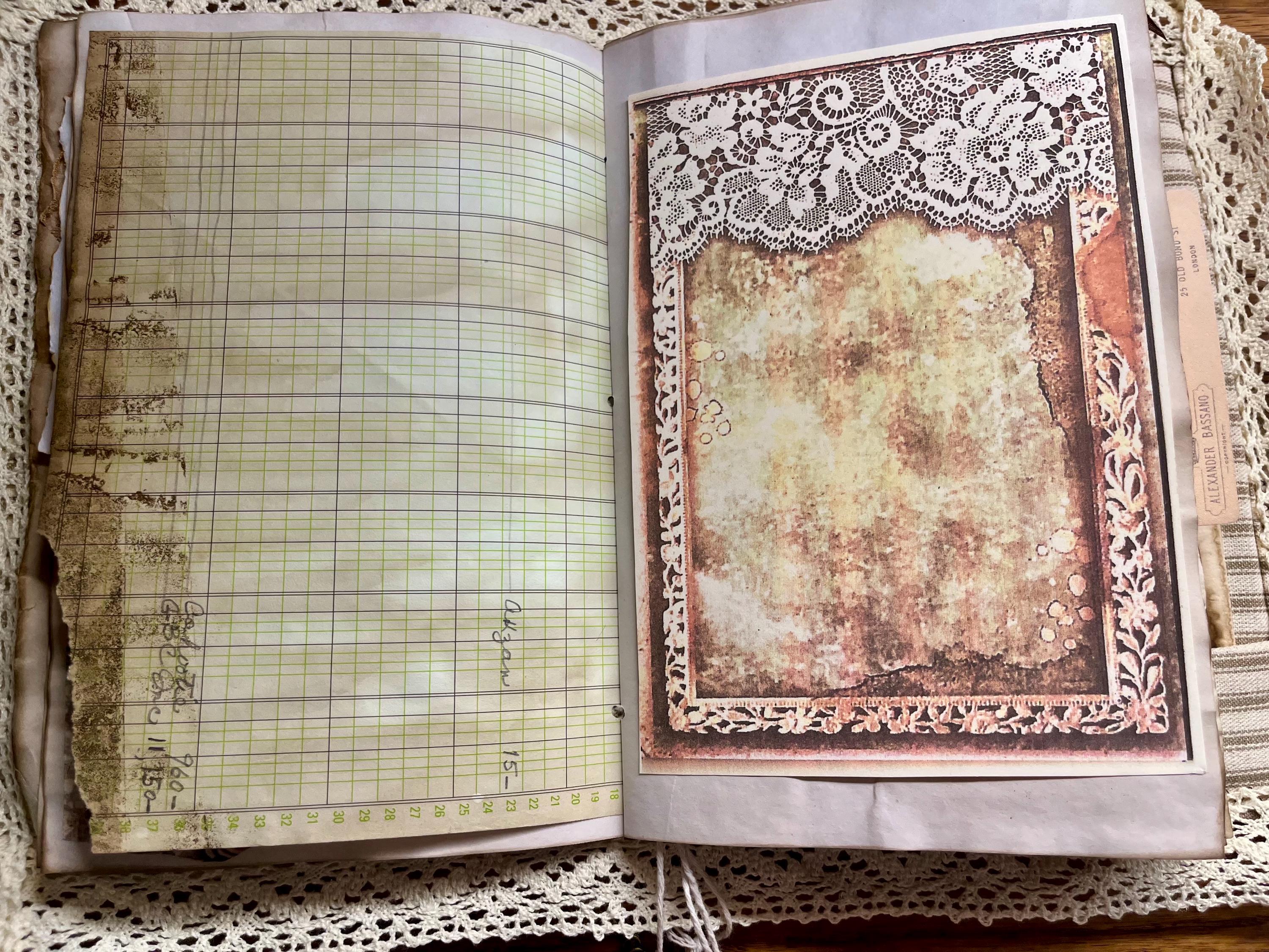 Vintage Style Journal - Etsy
