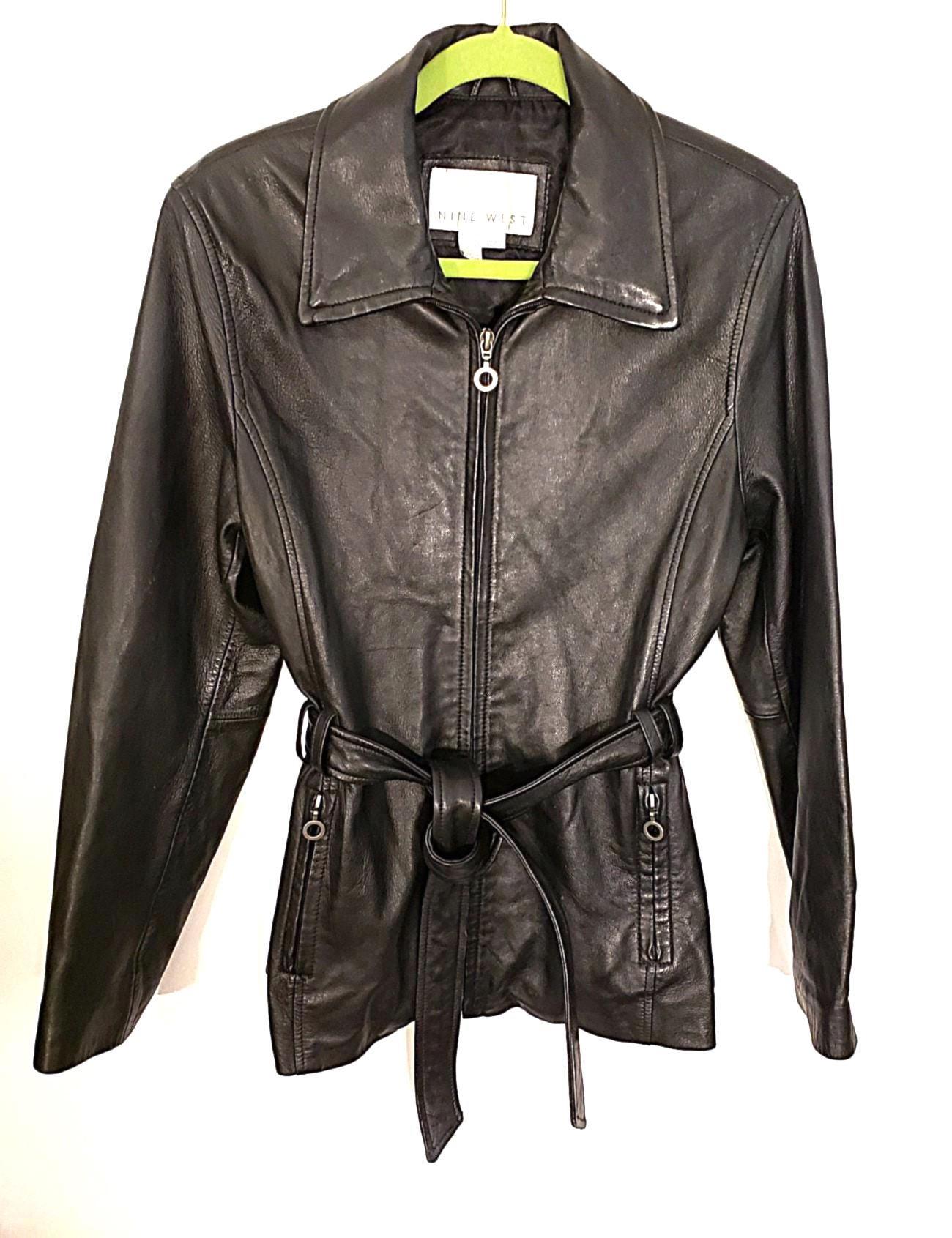 2000s Leather Jacket - Etsy