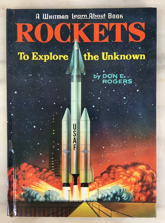 Rockets Space book Rockets To Explore the Unknown book by Don | Etsy