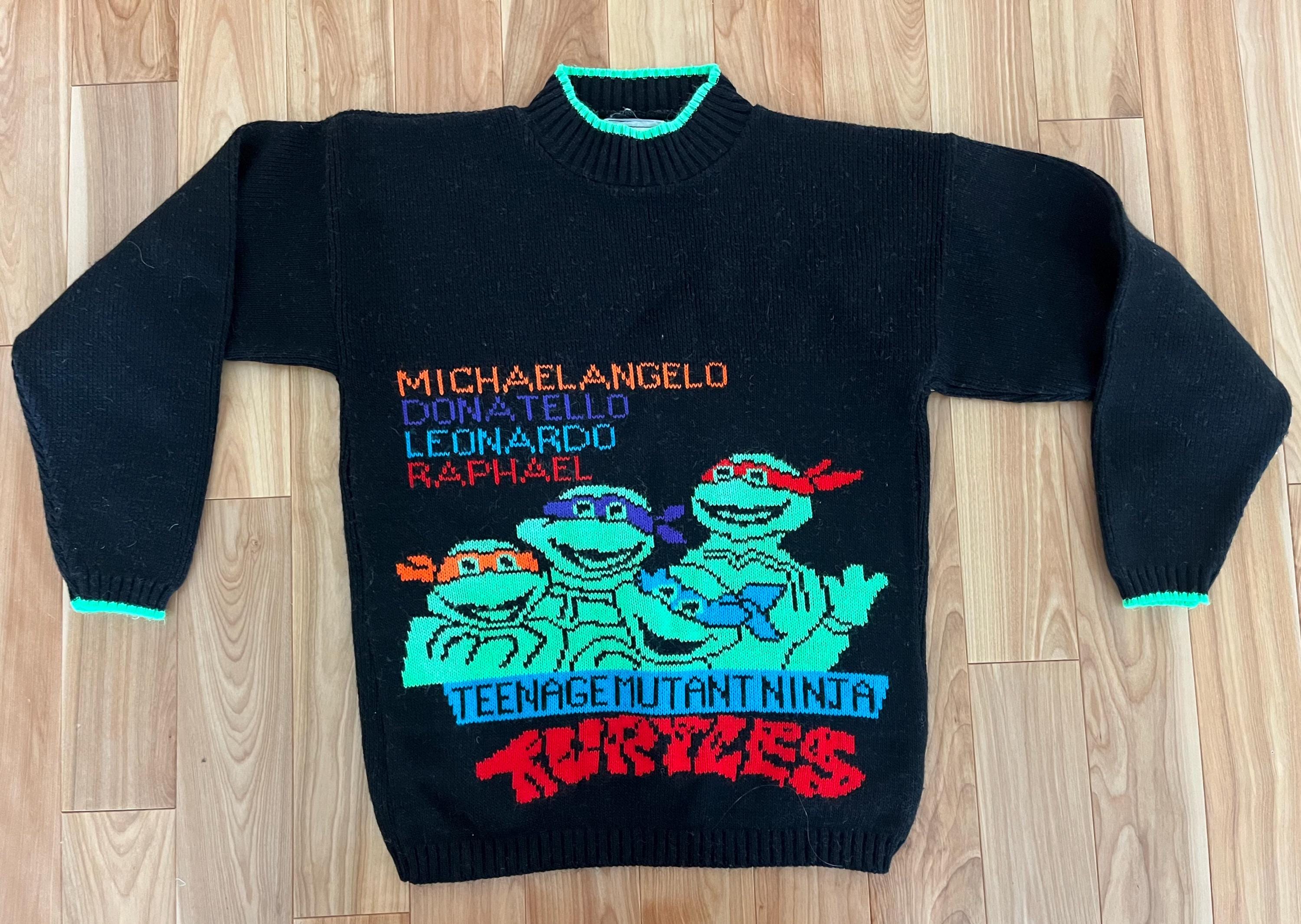Tmnt Sweater - Etsy