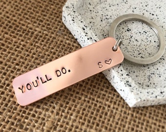 Personalised Valentine’s Day Keyring, Anniversary Gift