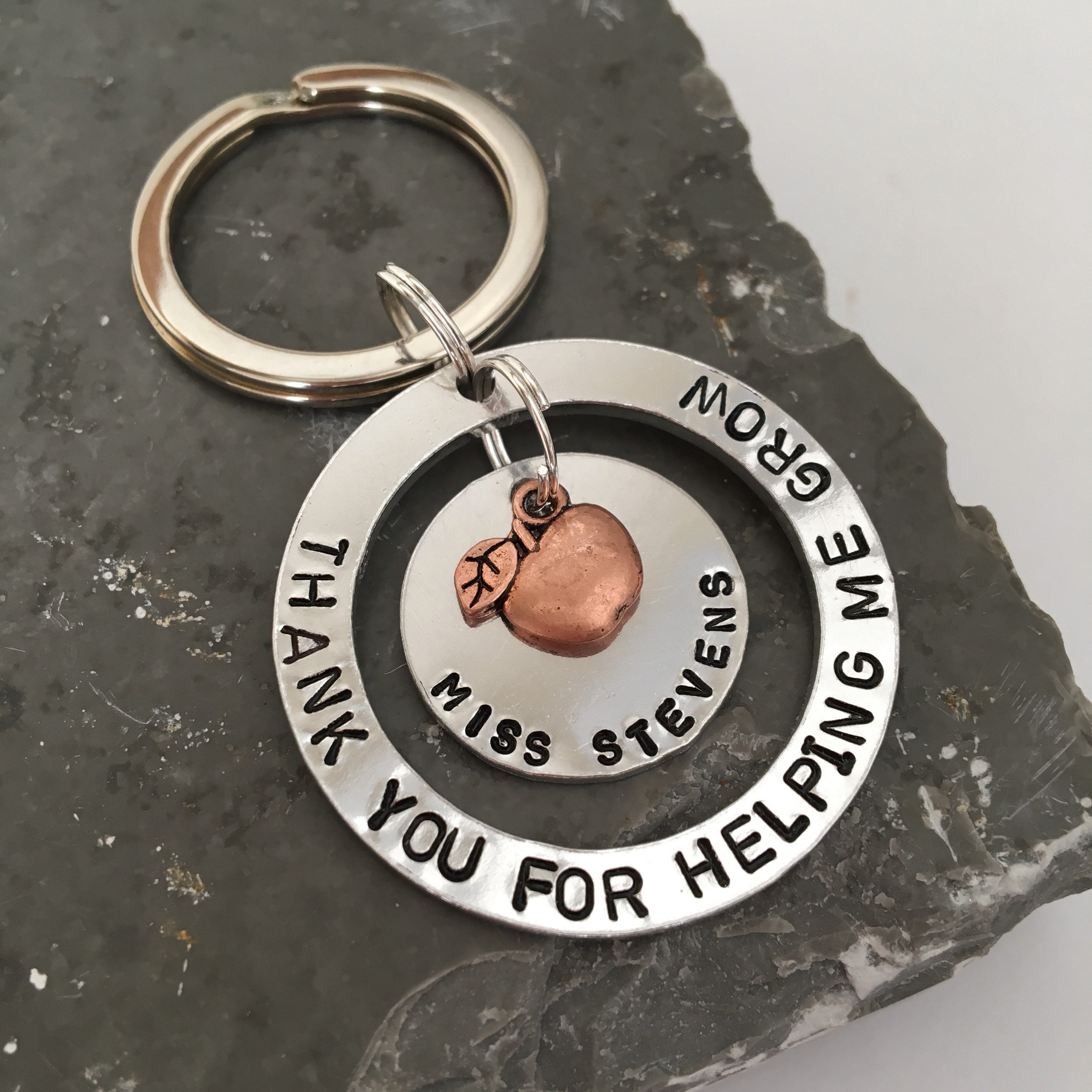 Teacher Keyring Teacher Gift Thank You Teacher Etsy UK