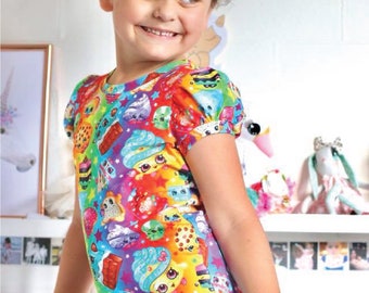 21100 Camiseta divertida para niñas