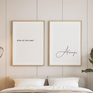 Citattryck efter all denna tid, Potter-affisch, Snape-väggkonst (digital nedladdning)