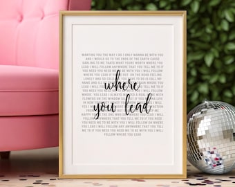 Póster con letras de canciones de Stars, impresión en blanco y negro, estilo Hollow, regalo para amantes de la música, arte de pared, descarga digital imprimible.