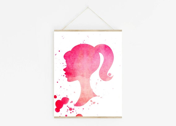 barbie wall decor