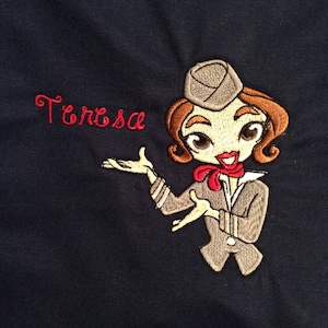 Stewardess apron