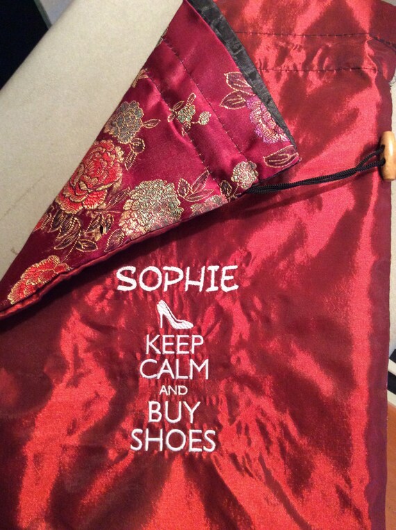 silk shoe bags
