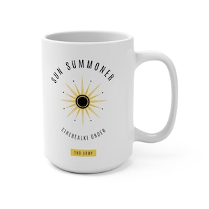Sun Summoner | Grisha Order | Shadow | Bone Mug | Alina | Grishaverse | Sun Summoner | Grisha