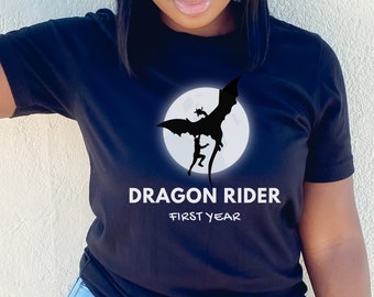 Dragon Rider Shirt: Fantasy Romantasy Reader Gift