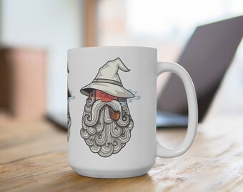 Wizards Ceramic Mug | Dnd merch | dungeons and dragons | gift for wizard | Gandalf | dnd wizard | gift for dnd