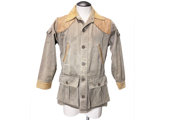 1960s 10-X Hunting Jacket with Game Pouch 40 Chest