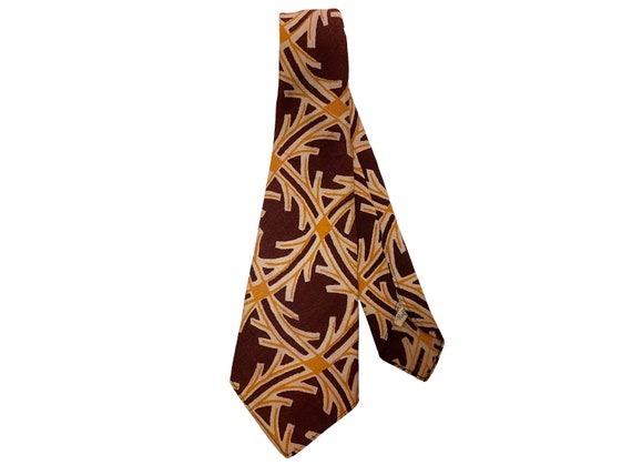 1930s Super Ruffie Necktie Artistic Neckwear Mfg … - image 1