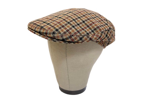 Vintage Lock and Co Hatters plaid Flat Cap 7 1/4 - image 1