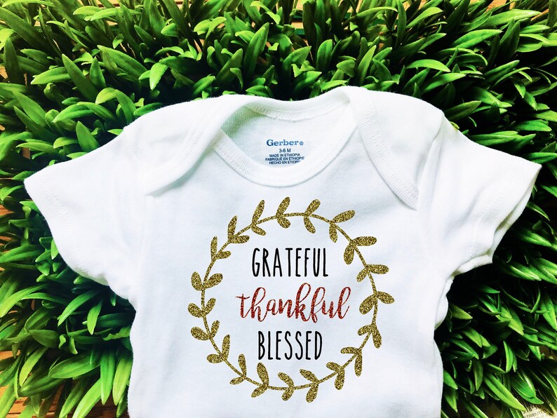 thankful onesie