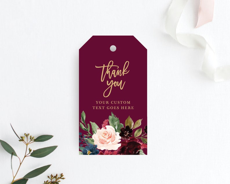 Gift Tags Wedding Favor Tags Wedding Thank You Tags Instant Download Printable Tag Wedding Tags Printable 120 Templett