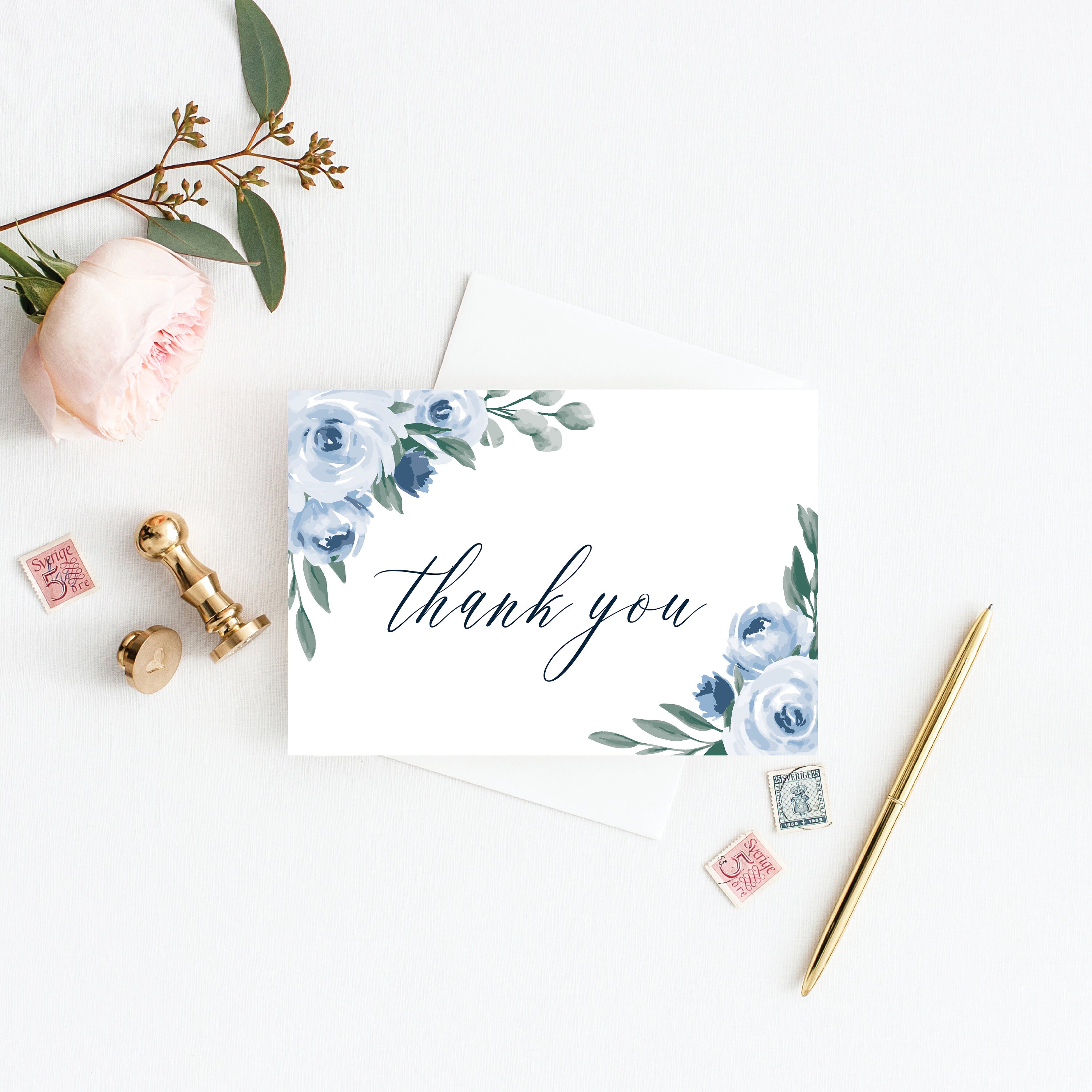 thank you card template wedding thank you cards printable etsy thank you card template
