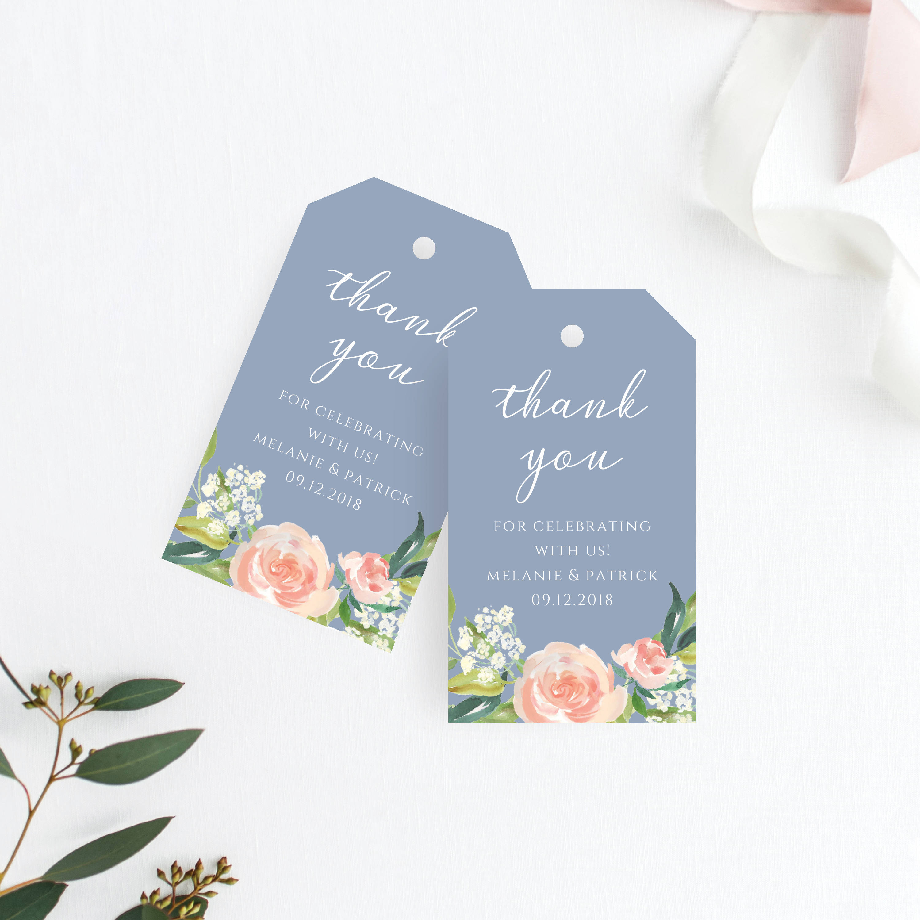 Wedding Thank you Tags