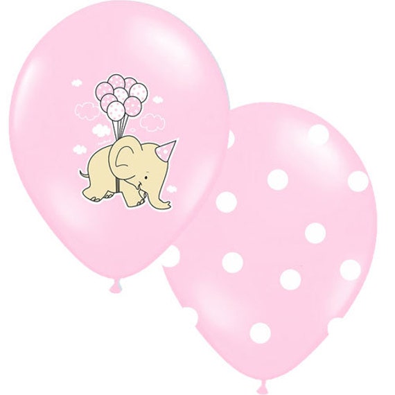 Home Furniture Diy 6 X 11 Happy Christening Pink Helium Latex