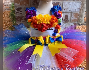 Rainbow unicorn party , unicorn,unicorn tutu, unicorn dress, unicorn outfit , birthday, party dress, girls birthday outfit, rainbow tutu