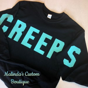 Chill style tee, creeps tee