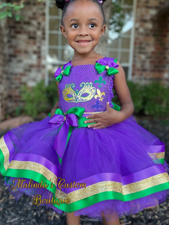 Mardi gras top pageant wear