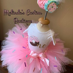 Donut tutu , donut party, donut headpiece , donuts