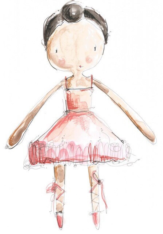 black ballerina doll
