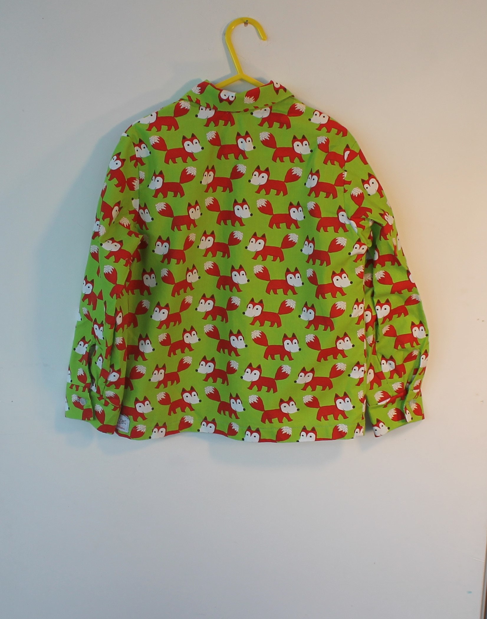 Cute Foxy Shirt for a 4-5 Year Old Boy. 100% Cotton. Gift