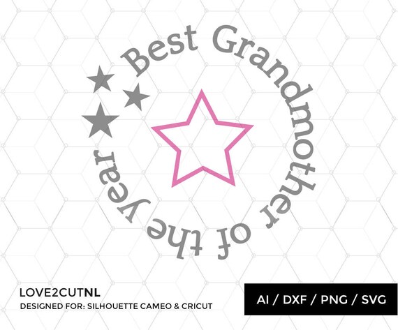 Download Christmas Ornament Svg Best Grandmother Of The Etsy