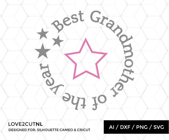 Download Christmas Ornament Svg Best Grandmother Of The Etsy