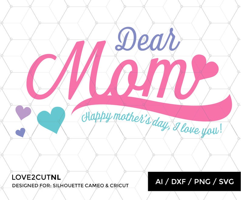 Download Mothers Day SVG Bundle SVG Sale Dear Mom / Thank you Mom ...