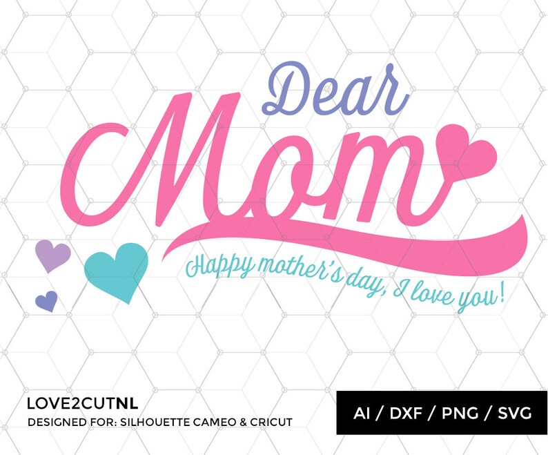 Download Mothers Day SVG Bundle SVG Sale Dear Mom / Thank you Mom ...