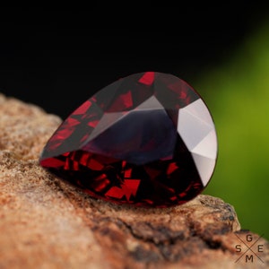 Pyrope Garnet 7carat TOP Big Natural Clean Dark Red Pink Pyrope Garnet ...