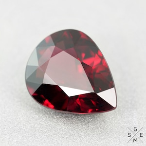 Pyrope Garnet 7carat TOP Big Natural Clean Dark Red Pink Pyrope Garnet ...