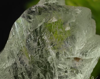 Kunzite Raw Crystal Rare Natural Light Green Rough Mineral Specimen rae Gemstone 15ct.
