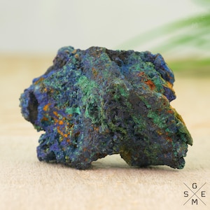 Azurite Malachite 54g. Raw Crystal Rock Rough Stone Natural Blue Green Mineral Specimen