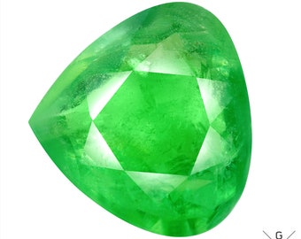 Tsavorite 1.0ct. Natural Pear Cut Stone Emerald Green Garnet Loose Gemstone, Estimated: 250usd