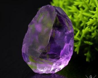 Amethyst 35ct. Raw Crystal Flawless Purple Rough Stone Natural Mineral Specimen Clean Amethyst Crystal 19x15x13mm.