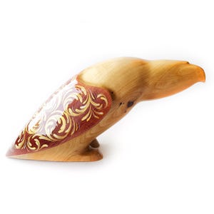 Wood Carving Eagle Statue, HandCarved Eagle Figurine, Minimalistic Eagle Sculpture, Natural Wood Figurine, Bird Sculpture, American Eagle