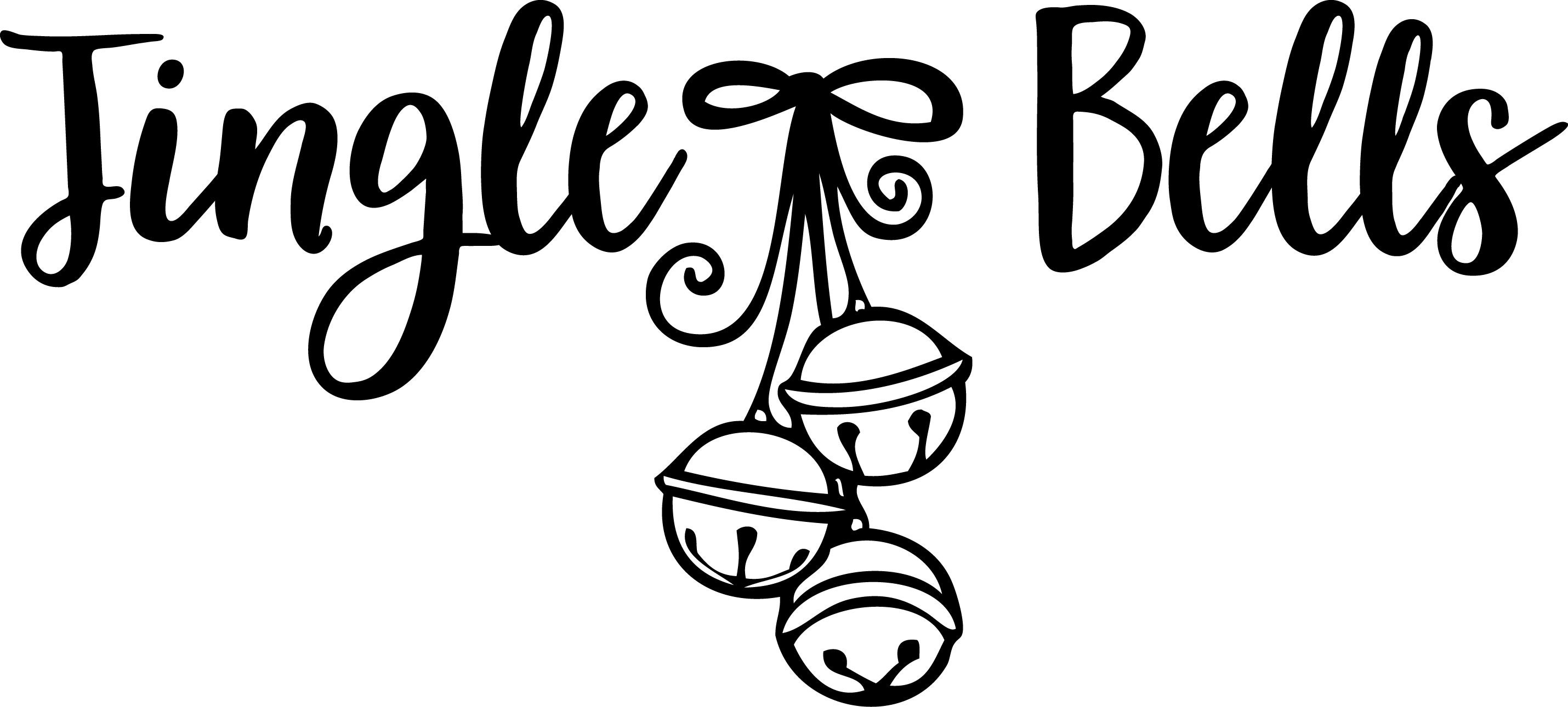 Jingle Bells Simple Silhouette Svg vrogue.co