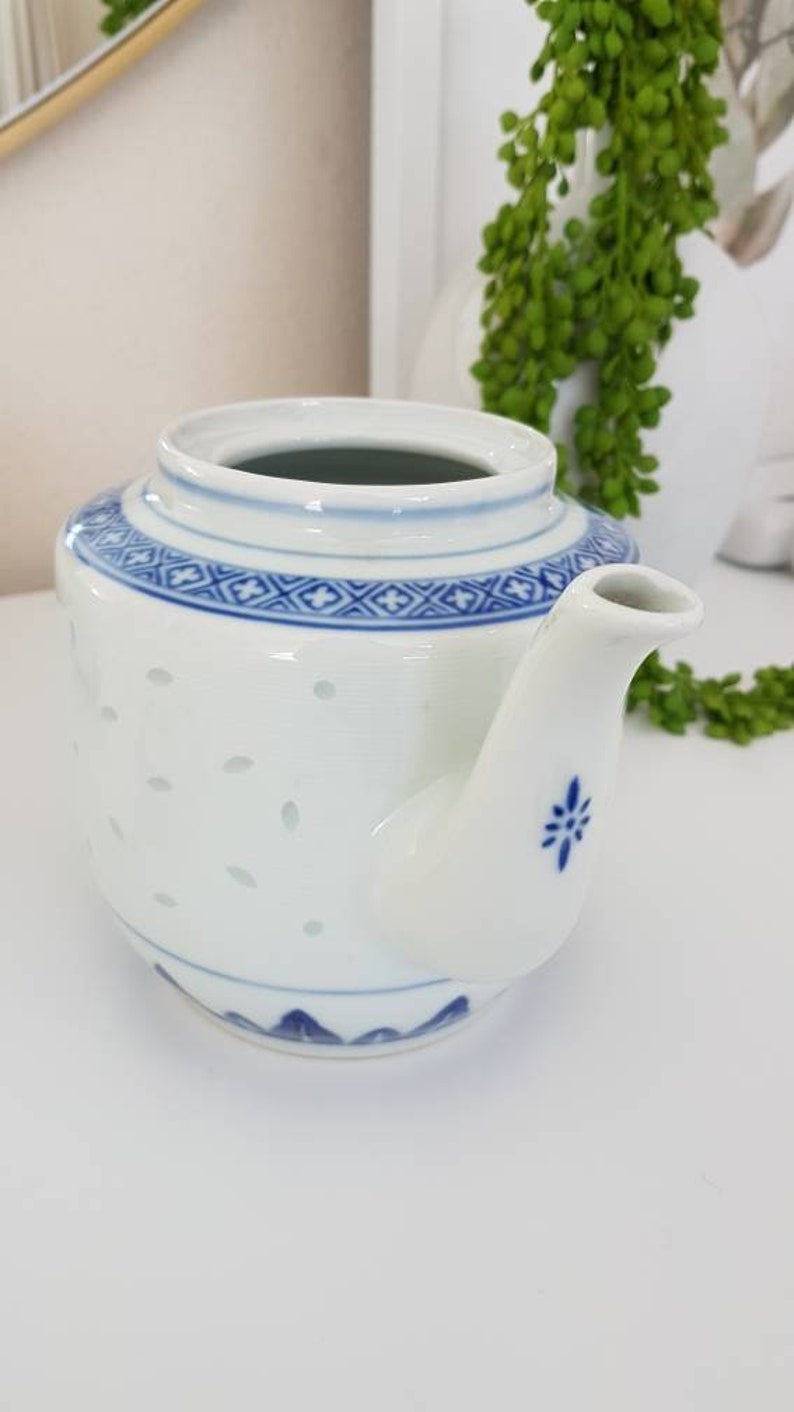 Vintage Teapot and Loose Tea holder or Sugar Pot. Teapot. Etsy