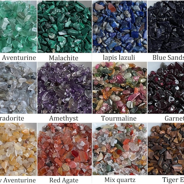 Gravels Reiki Healing Natural Quartz Crystals Undrilled Chips Stone Irregular Raw Rock Tumbled Gem Stone