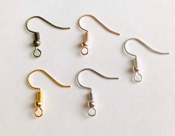 24pcs French Lever Back Earring Blank Wire Vintage Hook DIY Jewelry Making